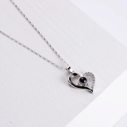 Collier photo Amour éternel - Personnalisé