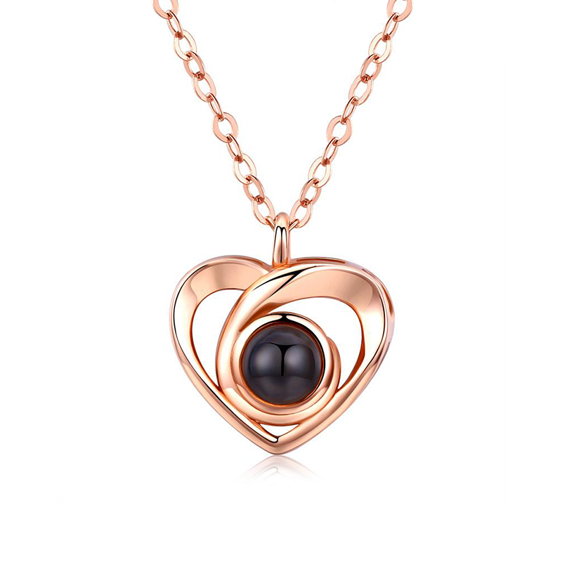 Collier photo cœur – Personnalisé