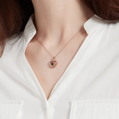 Collier photo cœur – Personnalisé