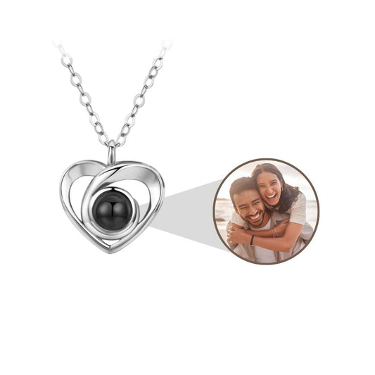Collier photo cœur – Personnalisé
