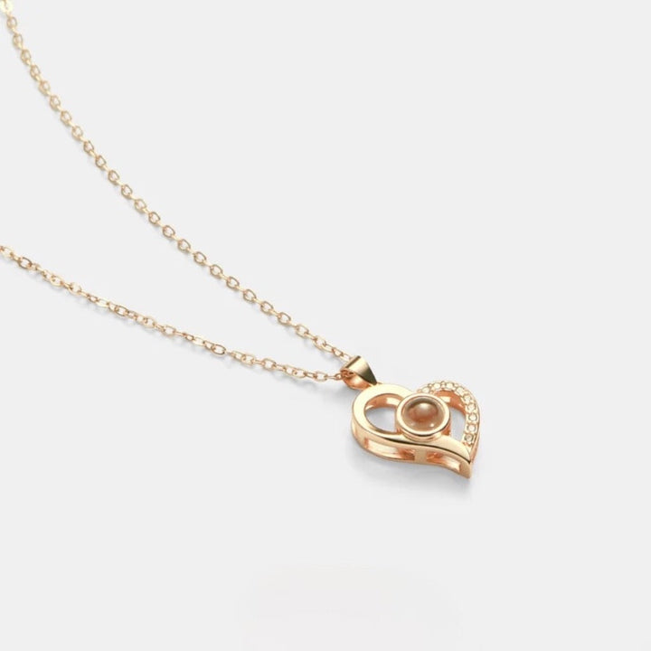 Collier photo Amour éternel - Personnalisé