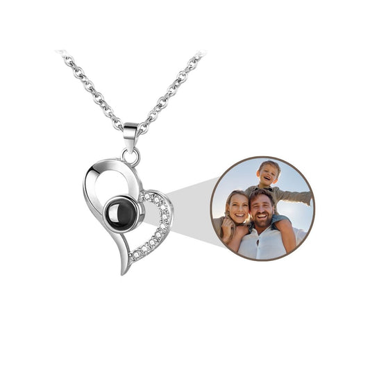 Collier photo Amour éternel - Personnalisé