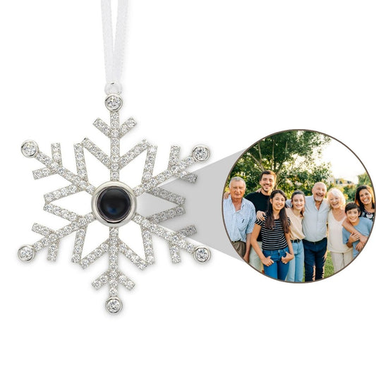 Miamoria Christmas Memoryflake™ - Personalized Photo Ornament