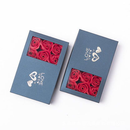 Boîte cadeau avec roses éternelles 🌹