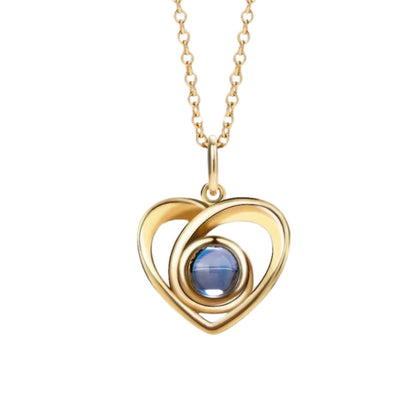 Collier photo cœur – Personnalisé